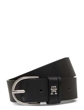 Th Timeless 3.5 Belte Svart Tommy Hilfiger*Betinget Tilbud