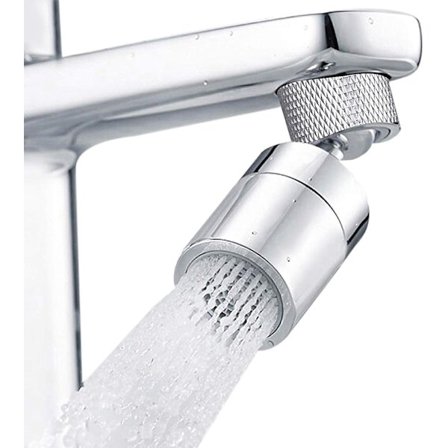 Hanojen ilmastimet 80 asteen laajakulmaisella kääntyvällä hanan ilmastimella Vaahdotin Hana kaksoistoiminnolla keittiöön, 27*65mm