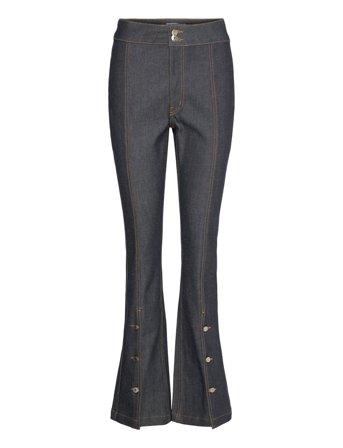 Filippa K 90S Stretch Button Front Jeans - Navy - 28