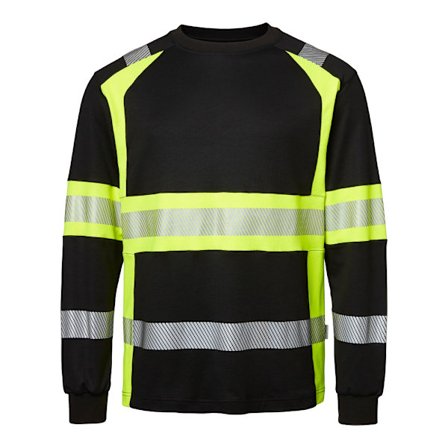 601 LS T-shirt Black/fluorescent yellow Male