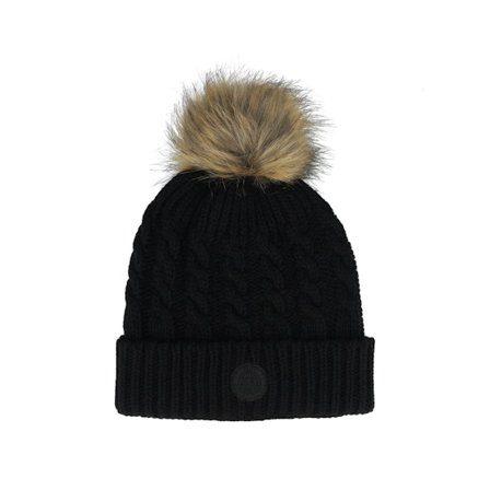 CTH Ericson - Schwarz pom Mütze - Lova Black Pom @ Hatstore
