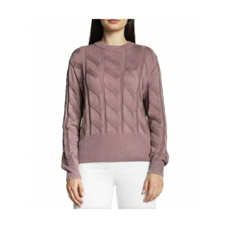 Guess Round-Neck Strik Pink, Dame Striktrøjer
