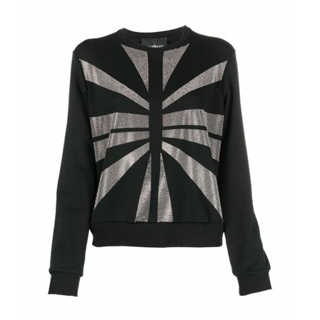 John Richmond, Sweatshirts Zwart, Dames, Maat:XS