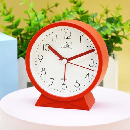 Sengeure Lille vækkeur RØD