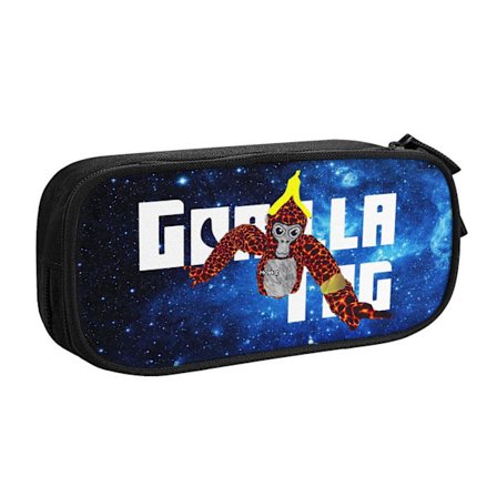 Gorilla Tag Blyantspung Stor Kapacitet Vandafvisende og Holdbar Blyantspung Blyantæske Lynlås Organizer Box-w840