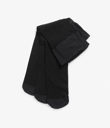 Kappahl | Polvisukat 3 pack | Musta