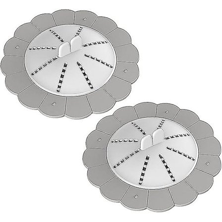 14CM Filter Sink Drain Strainers Cover med handtag och sugkopp Silikon Plast Kök Badrum Hår Catcher Filter 2 st