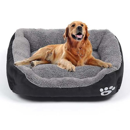 Stor hund seng vaskbar kjæledyr madrass komfortabel pustende stor hund seng M 58cm*45cm
