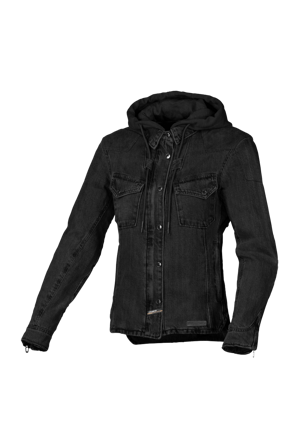 Hanorac Moto Macna Inland Femei negru M