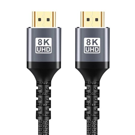 2.1 HDMI-kabel 8K ved 60Hz / 4K ved 120Hz Flerfarvet