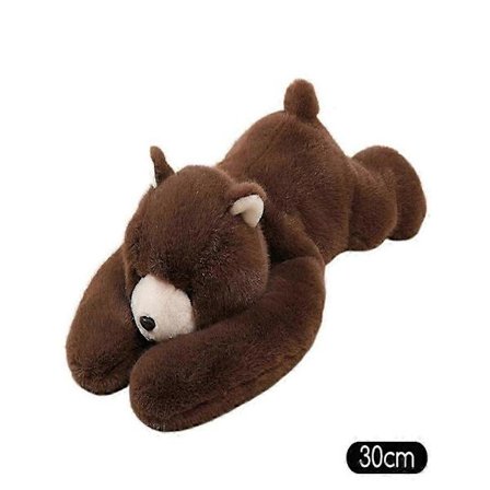 Vægtet Plysdyr til Børn & Voksne, Krammepude til Angstlindring & Søvnstøtte, Søde Kæledyr Julegaver Til Familie Venner Beer