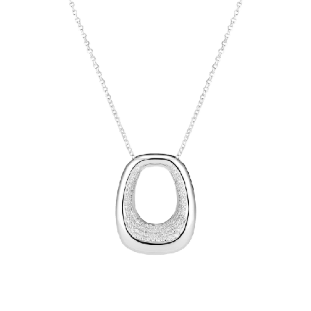 Sif Jakobs Jewellery Halsband Borsa Dam Silver LARGE