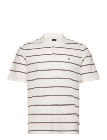 Jprbluwin Polo Ss Stripe White Jack & J S