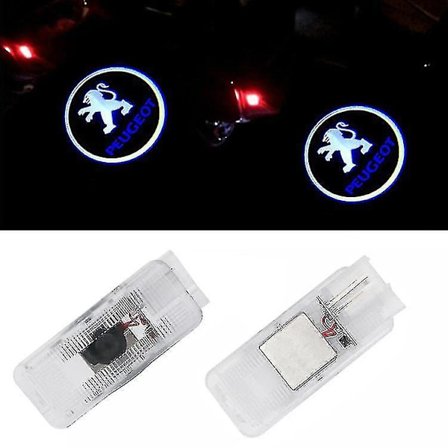 Hgbd-2kpl Tervetuloa Valot Peugeot Peugeot 307/407/508/408/406/607/806 Led Laser Projektor Valot