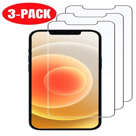 3 stk. Hærdet glas iPhone 11 Skærmbeskytter Transparent