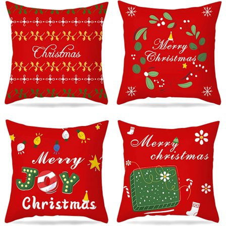 4 kpl Sametinen tyynynpäällinen 45 x 45cm Neliömäinen Koristeellinen Tyynynpäällinen Yksipuolinen Sohvatyynysetti Tyynykoriste