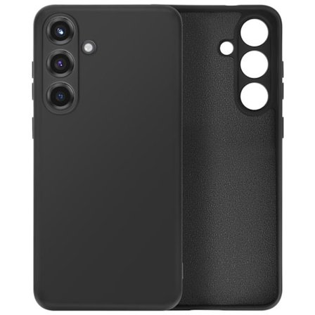 Coque - Samsung Galaxy S25 - Semi-hård - Soft-touch - Anti-spår Svart
