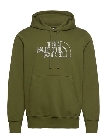 The North Face M Drew Peak Light Regular Hoodie - Khaki green - S