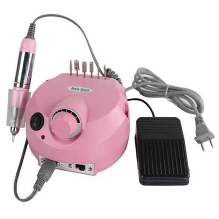 Sähköinen manikyyrikone, salongin kynsiviilapora, ammattimaiset manikyyrityökalut Pink