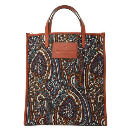 Etro, Shopper 1N747 8625 Brązowy, Kobieta, Rozmiar: ONE Size