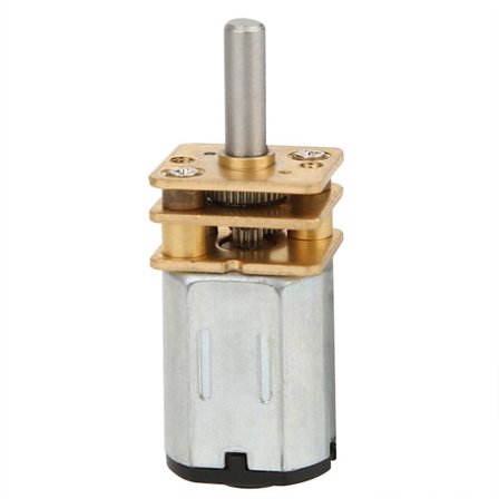 6 mm:n vaihdelaatikkomoottori, täysin metallinen rakenne, hiljainen, suuri vääntömomentti, 600 RPM, 800 RPM, 2000 RPM, DC6V