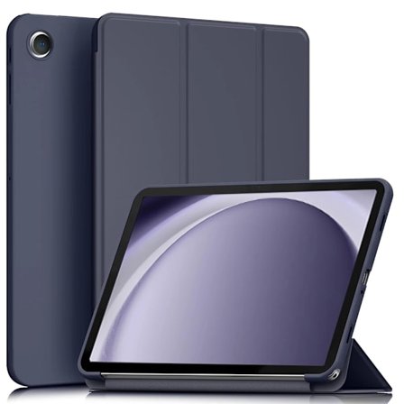 Silikonfodral för Samsung Tab A9 Plus 11 tum, Tab A9 8.7, S6 Lite 10.4, A8 10.5, A7 Lite 8.7, Auto Wake/Sleep Stöttåligt Skydd