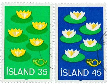 Island - AFA 521-522 - Stemplet