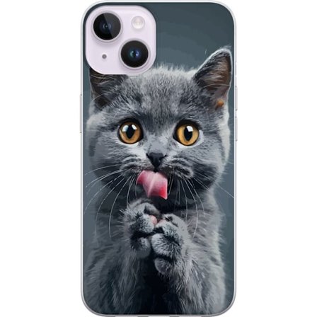 Kompatibelt Mobilskal till Apple Apple iPhone 14 Katt