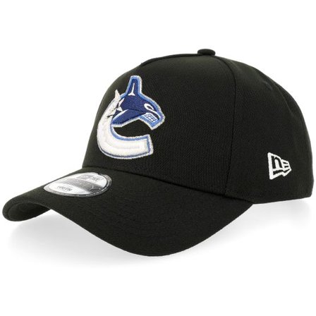 New Era - NHL Svart adjustable Keps - Kids Hatstore Exclusive x Vancouver Canucks 9FORTY Black A-frame Adjustable @ Hatstore