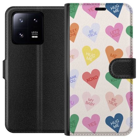 Yhteensopiva Lompakkokotelo Xiaomi Xiaomi 13 Pro Karkkisydämet