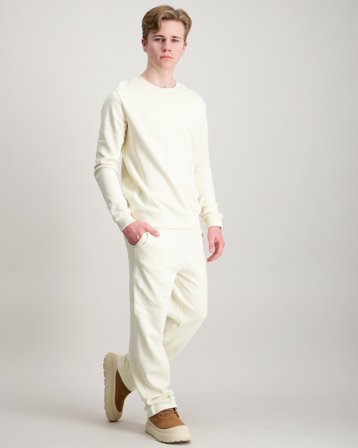 LMTD NLNNIZU BRU STRAIGHT SWEAT PANT Beige Hosen Jungen - Kids Brand Store