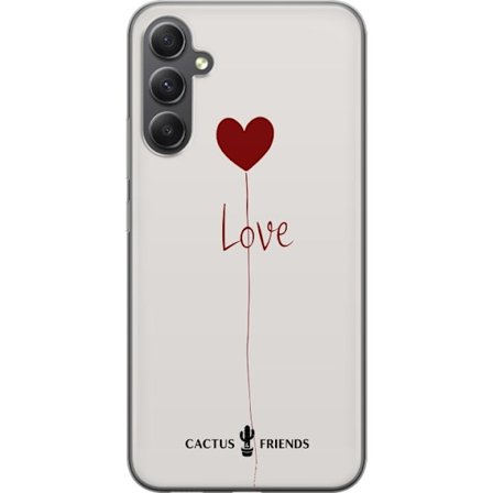 Kompatibel Mobilcover til Samsung Samsung Galaxy A05s Cactus and Friends - Love Balloon Minimal