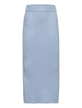 Else Knit Skirt Blue Grunt