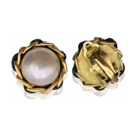 Chanel Vintage, Rings Geel, Dames, Maat:ONE Size