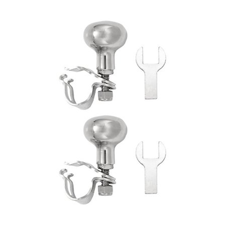 2 sett 316 rustfritt stål båt rattknapp, rattmanøvreringsknapp for båttilgang