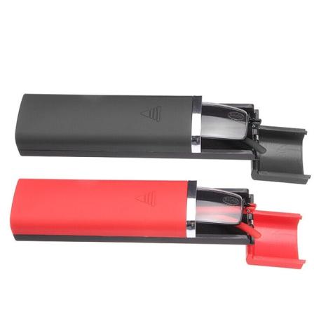 Unisex halvbåge Halvbåglösa läsglasögon Presbyopiska glasögon med case Black Strengths 1.50
