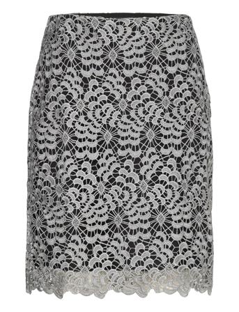 Ixiabbjoana Skirt Grey Bruuns Bazaar