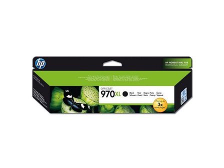 HP 970XL - Høy ytelse - svart - original - blekkpatron - for Officejet Pro X451dn, X451dw, X476dn MFP, X476dw MFP, X551dw, X576dw MFP