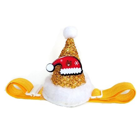 Julhundhatt med fluga krage set för små husdjur