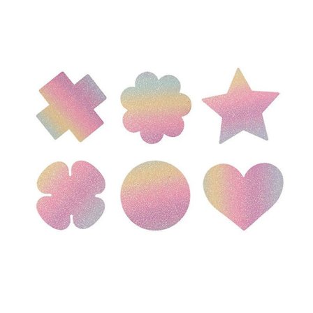 30 Pairs Nipple Cover Self Adhesive Breast Pasties Disposable Multi Designed Nipple Covers