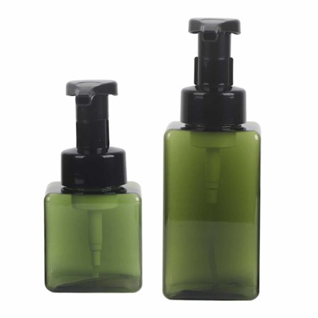 2 stk. Skumsæbedispenser 250 ml 450 ml Pumpeflaske til flydende sæbe shampoo shower gel