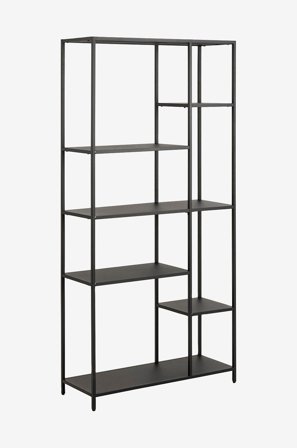 NORDFORM - Newcastle bokhylle - Svart - Bokhyller - Fra Homeroom