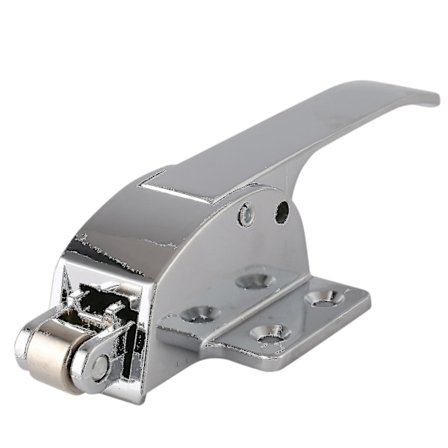 Rustfritt stål fjærbelastet dørhåndtak med lås for kjølerom/fryser