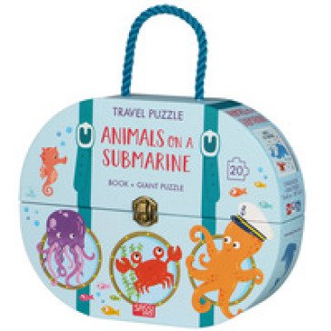 Animals on a submarine. Travel puzzle. Ediz. a colori. Con puzzle Ester Tomè