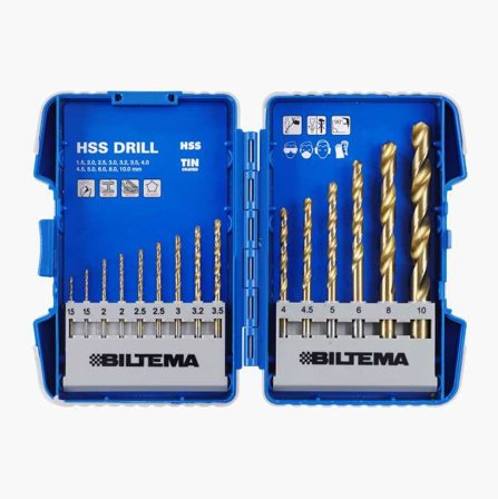 Biltema - Borsett HSS 15 stk.