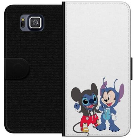 Samsung Galaxy Alpha Lommeboketui Stitch Mikke Mus