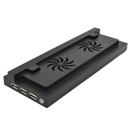 Xbox One S Stativ med Vifte - Vertikal, 3 USB-porter KLB