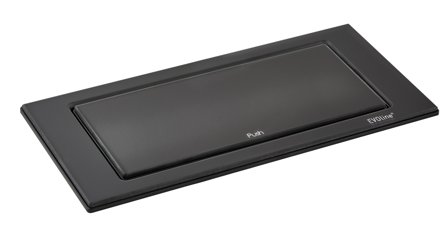 EVOline BackFlip matt sort glass - 2x stikk 1x USB-C lader