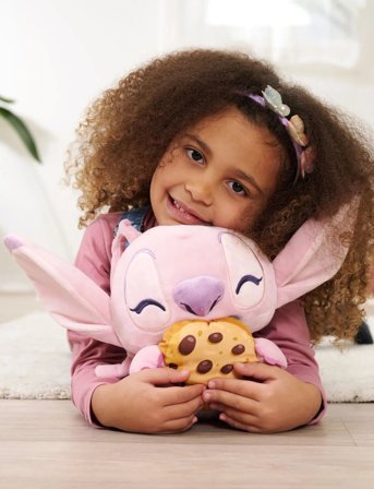 Lilo & Stitch Disney Angel With Coocie Plush (25Cm) - Pink - 25 CM