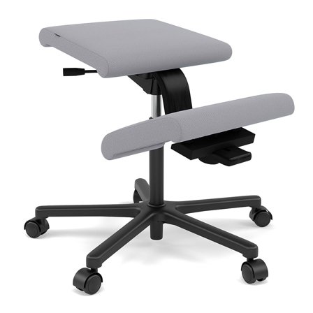 Varier Furniture Wing - Grey Polyester - Black base